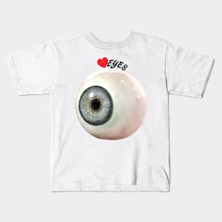 Eyeball Art Kids T-Shirt